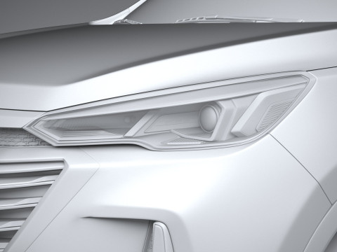 BAIC Beijing 3 2025 3D 模型