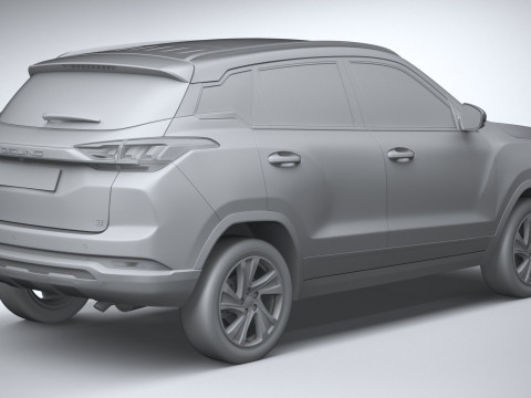 BAIC Beijing 3 2025 3D 模型