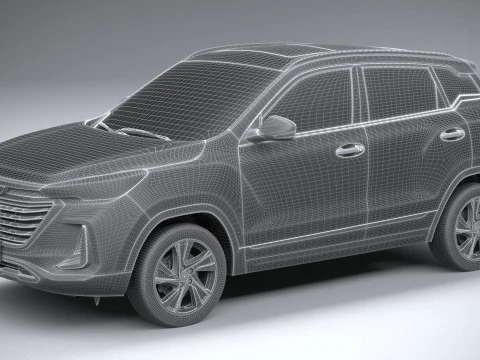 BAIC Beijing 3 2025 3D Model