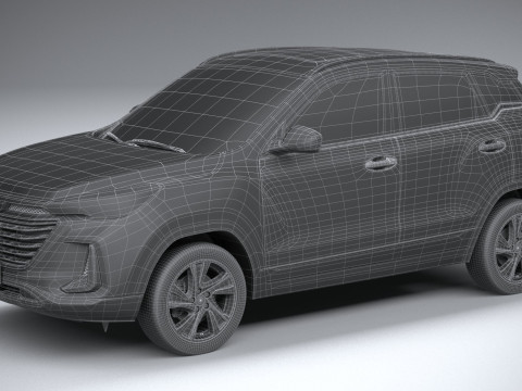 BAIC Beijing 3 2025 3D 模型