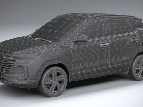 BAIC Beijing 3 2025 3D Model