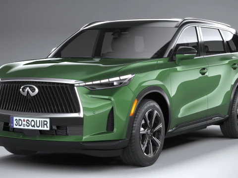 Infiniti QX60 2026 Modelo 3D