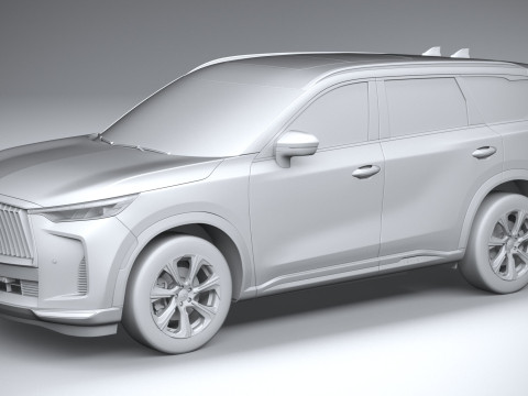 Infiniti QX60 2026 Modello 3D