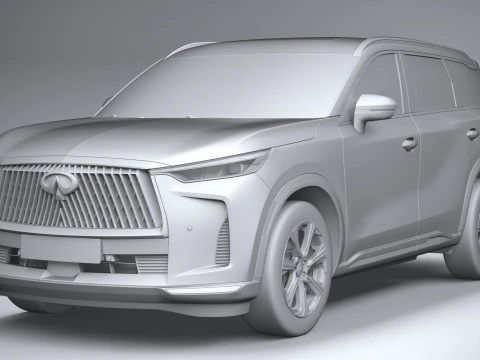 Infiniti QX60 2026 Modelo 3D