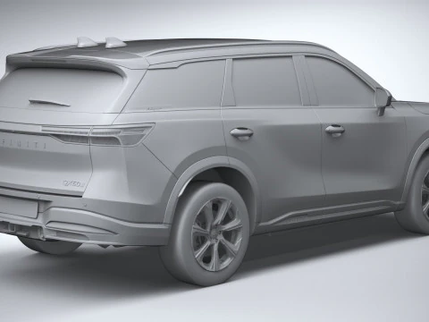 Infiniti QX60 2026 Modelo 3D