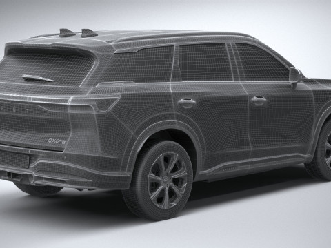 Infiniti QX60 2026 Modello 3D