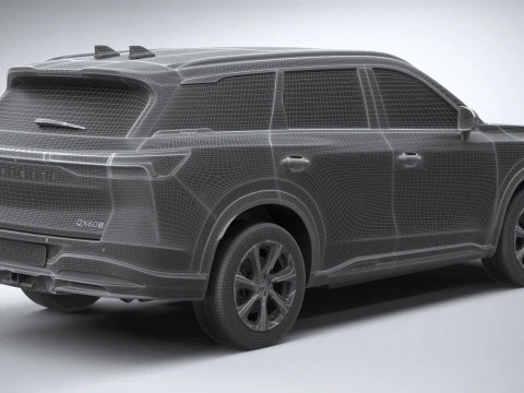 Infiniti QX60 2026 Modelo 3D