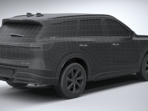 Infiniti QX60 2026 Modello 3D