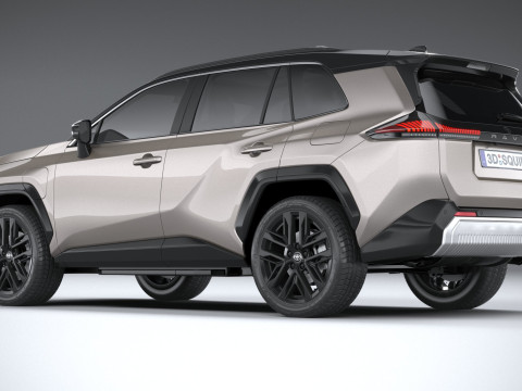 Toyota RAV4 2026 3D Model