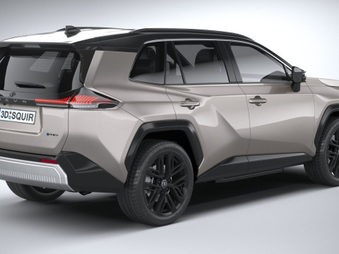 Toyota RAV4 2026 3D Model