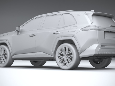 Toyota RAV4 2026 3D Model