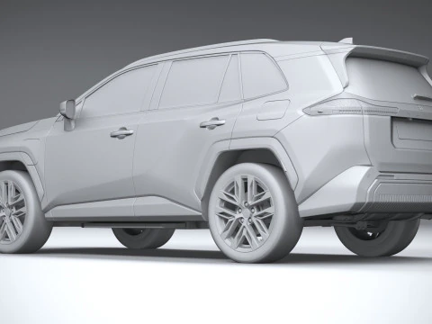 Toyota RAV4 2026 3D Model