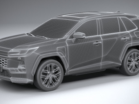 Toyota RAV4 2026 3D Model