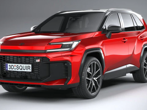 Toyota RAV4 GR Sport 2026 3D Model