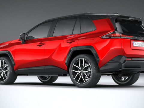 Toyota RAV4 GR Sport 2026 3D 模型
