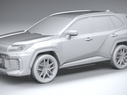 Toyota RAV4 GR Sport 2026 3D 模型