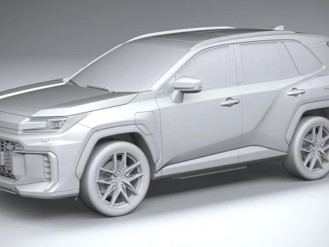 Toyota RAV4 GR Sport 2026 3D Model