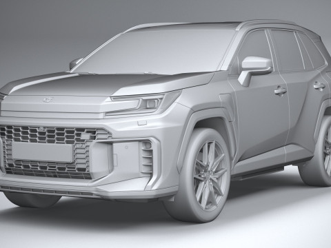 Toyota RAV4 GR Sport 2026 3D 模型