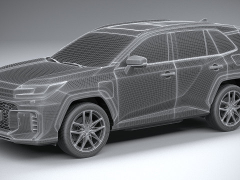 Toyota RAV4 GR Sport 2026 3D 模型