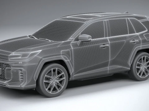 Toyota RAV4 GR Sport 2026 3D Model