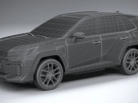 Toyota RAV4 GR Sport 2026 3D Model