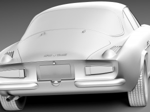 Renault Alpine A110 Rally 1963-1974 3D Model