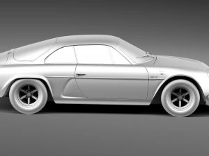 Renault Alpine A110 Rally 1963-1974 3D Model