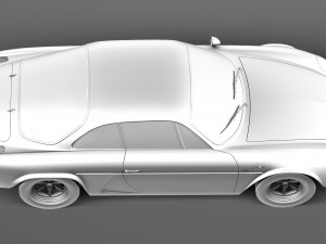 Renault Alpine A110 Rally 1963-1974 3D Model