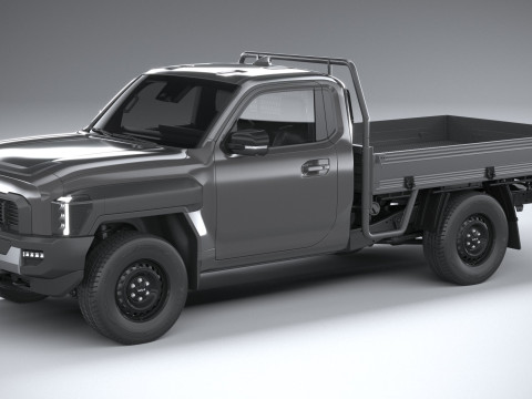 Kia Tasman Cargo SingleCab 2026 3D Модель