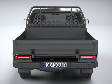 Kia Tasman Cargo SingleCab 2026 3D 모델