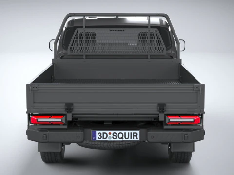 Kia Tasman Cargo SingleCab 2026 3D Model