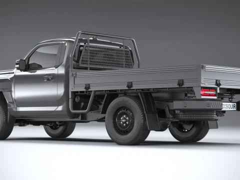 Kia Tasman Cargo SingleCab 2026 3D Model