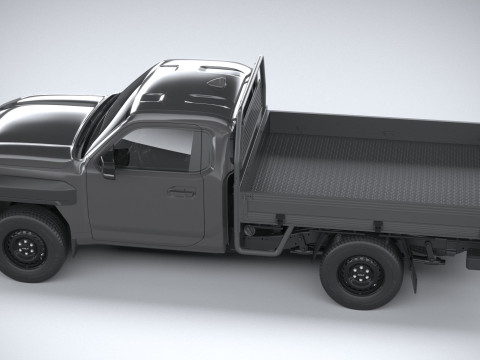 Kia Tasman Cargo SingleCab 2026 3D 모델