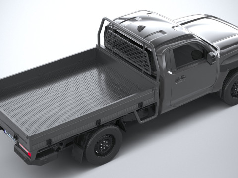 Kia Tasman Cargo SingleCab 2026 3D 모델