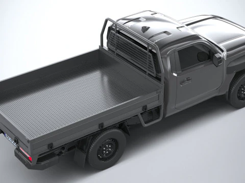 Kia Tasman Cargo SingleCab 2026 3D Model