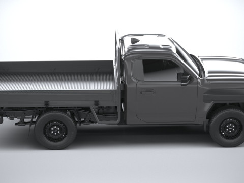 Kia Tasman Cargo SingleCab 2026 3D 모델