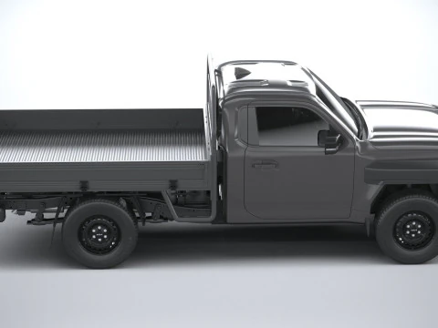 Kia Tasman Cargo SingleCab 2026 3D Model