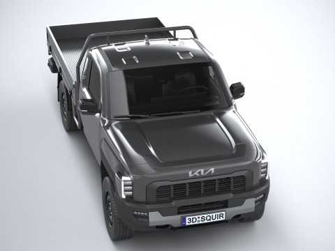 Kia Tasman Cargo SingleCab 2026 3D 모델