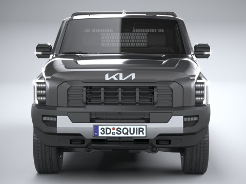 Kia Tasman Cargo SingleCab 2026 3D 모델