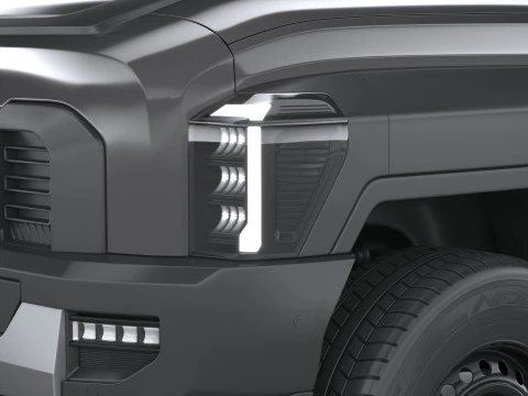 Kia Tasman Cargo SingleCab 2026 3D Model