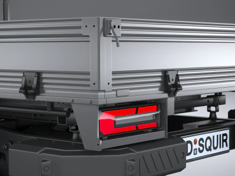 Kia Tasman Cargo SingleCab 2026 3D Model