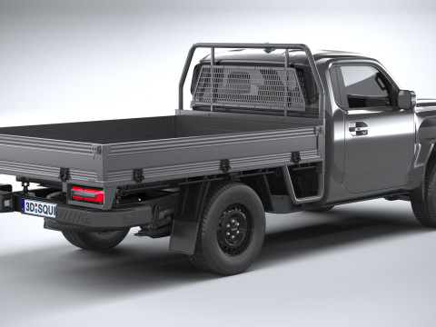 Kia Tasman Cargo SingleCab 2026 3D 모델