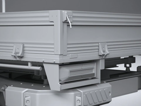 Kia Tasman Cargo SingleCab 2026 3D Model