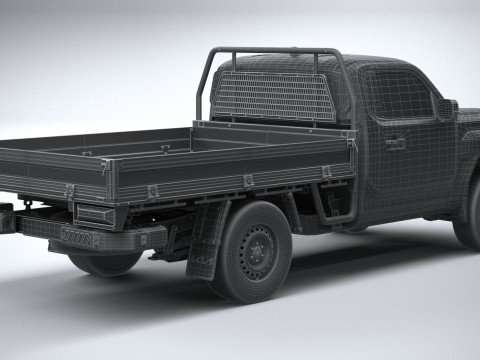 Kia Tasman Cargo SingleCab 2026 3D 모델