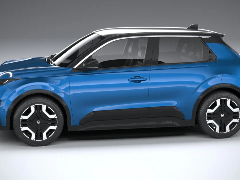 Nissan Micra EV 2026 3D Model