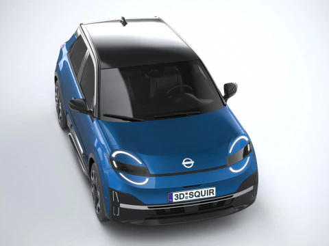 Nissan Micra EV 2026 3D Model
