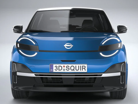 Nissan Micra EV 2026 3D Model