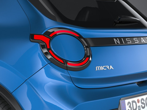 Nissan Micra EV 2026 Modelo 3D