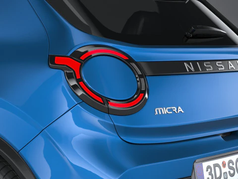 Nissan Micra EV 2026 3D Model