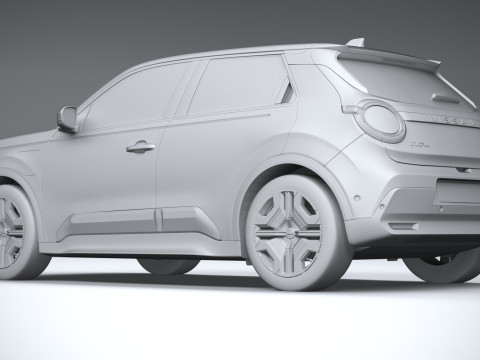 Nissan Micra EV 2026 Modelo 3D